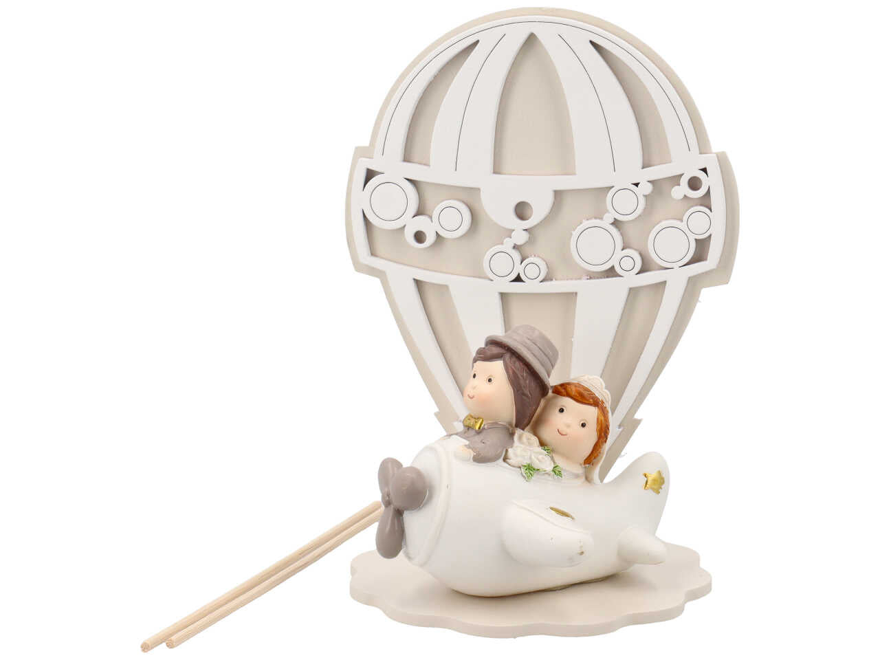 Profumatore mongolfiera grande sposi mezzi sabbia