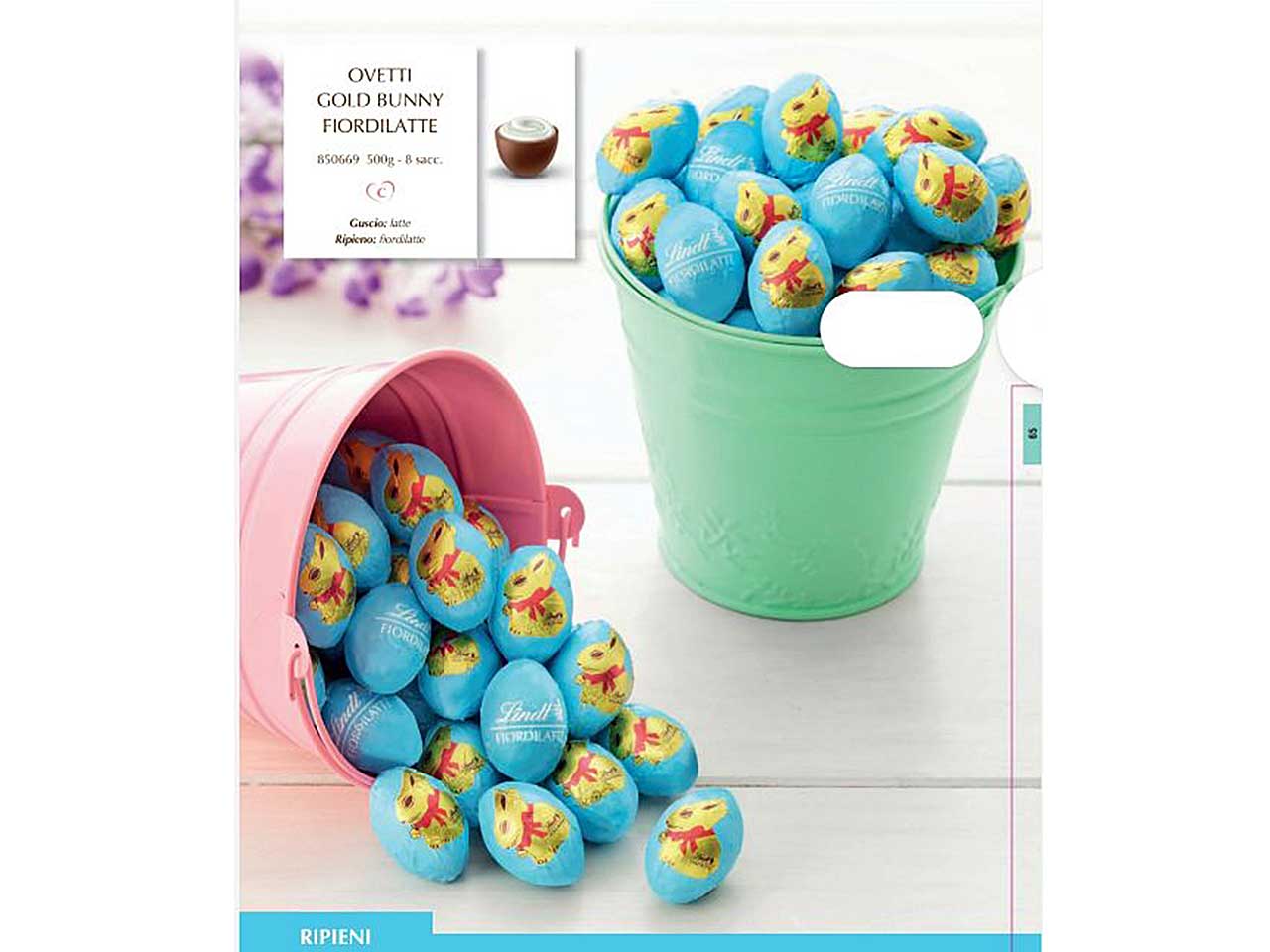 Ovetti gold bunny fiordilatte 500gr