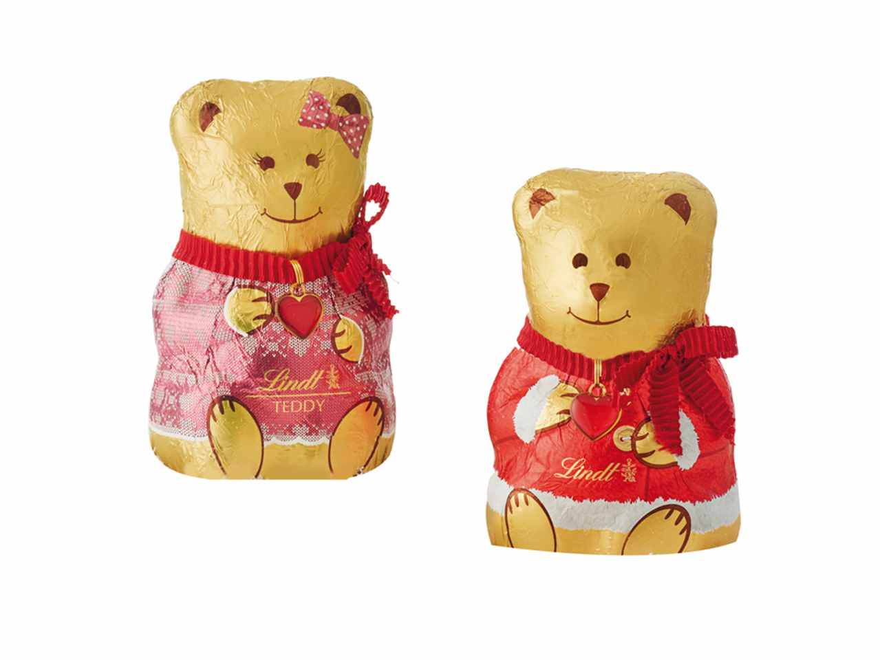 Lindt teddy girl e coat cioccolato al latte da 100gr
