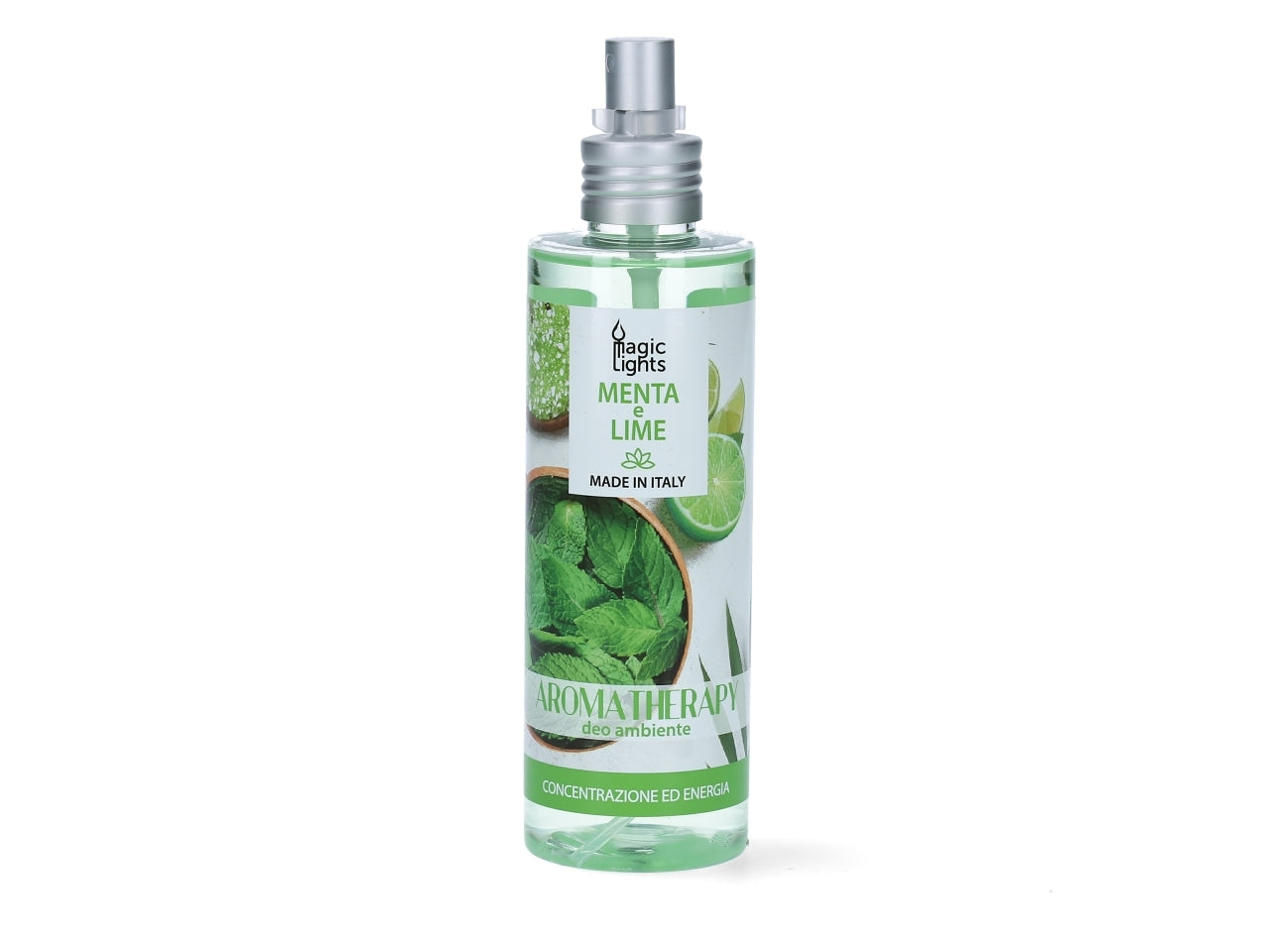 Spray ambiente 200 ml aromaterapia menta e lime