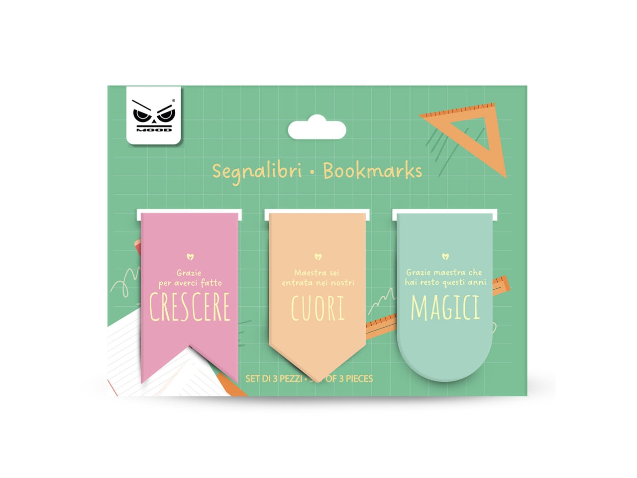 Segnalibro mamma magnetico set 3 pz.