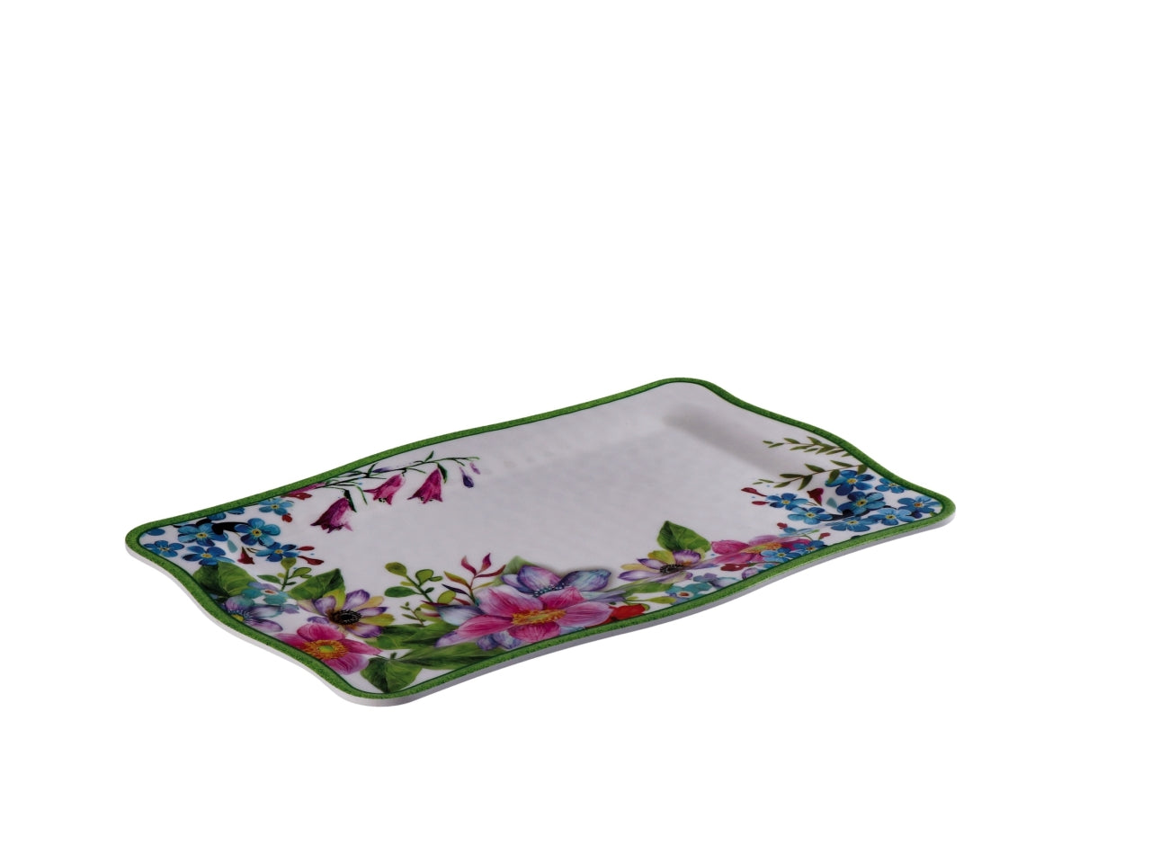 Shia vassoio rettangolare melamina 36x23xh2 cm