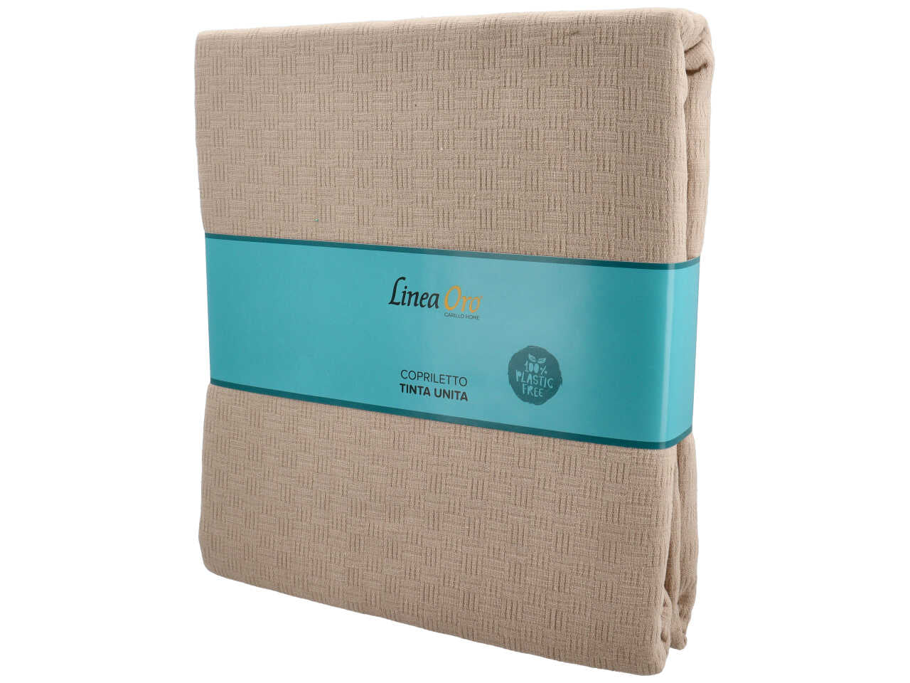 Leida copriletto per letto a 2 piazze tortora
