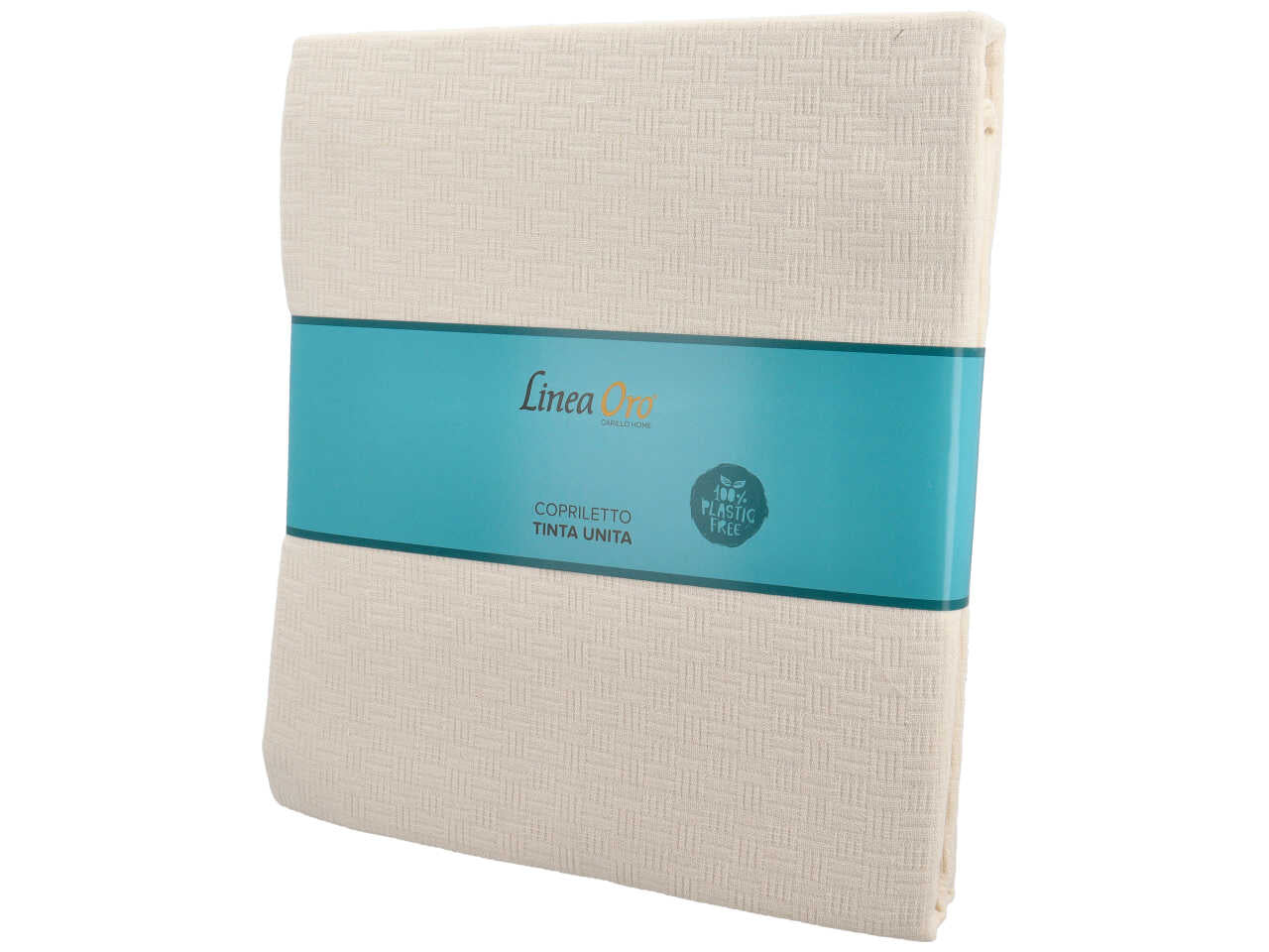 Leida copriletto per letto a 1 piazza panna