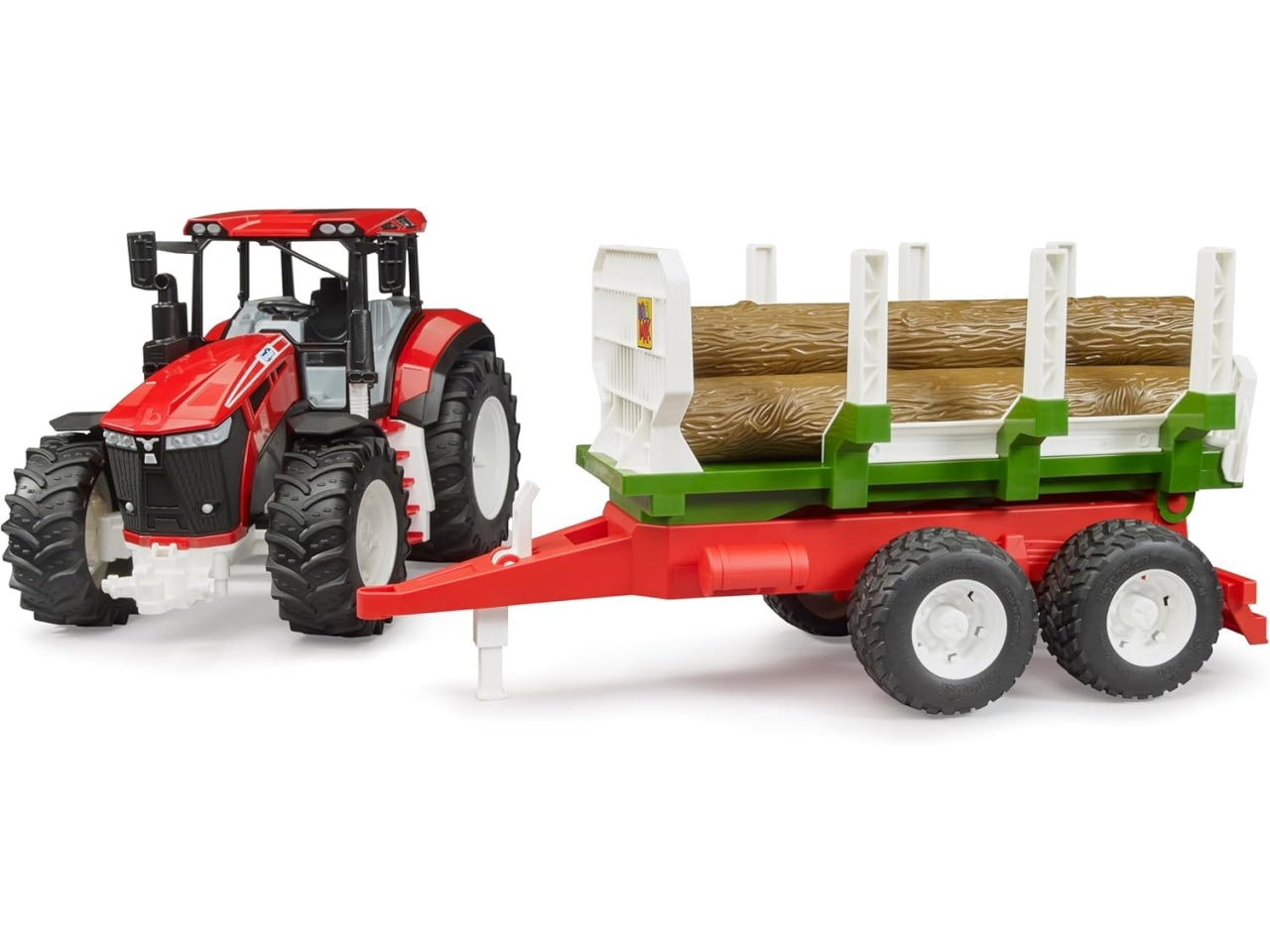 Trattore roadmax con benna e rimorchio