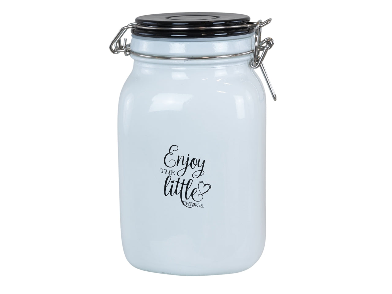 Barattolo bianco enjoy grande