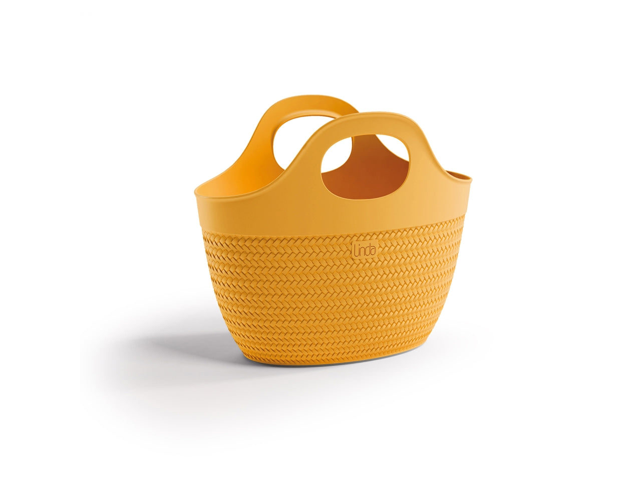 Borsa linda plastica rigida gialla