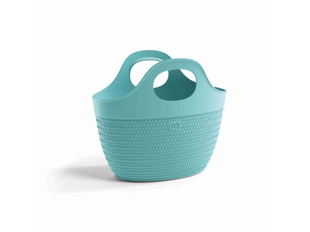 Borsa linda plastica rigida turchese
