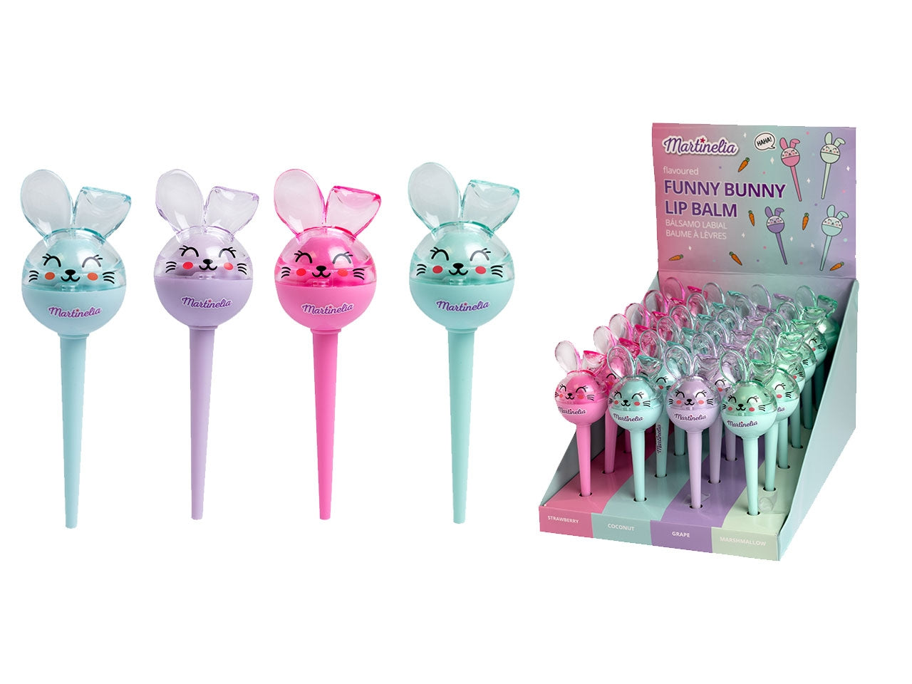 Martinelia funny bunny balsamo labbra assortito