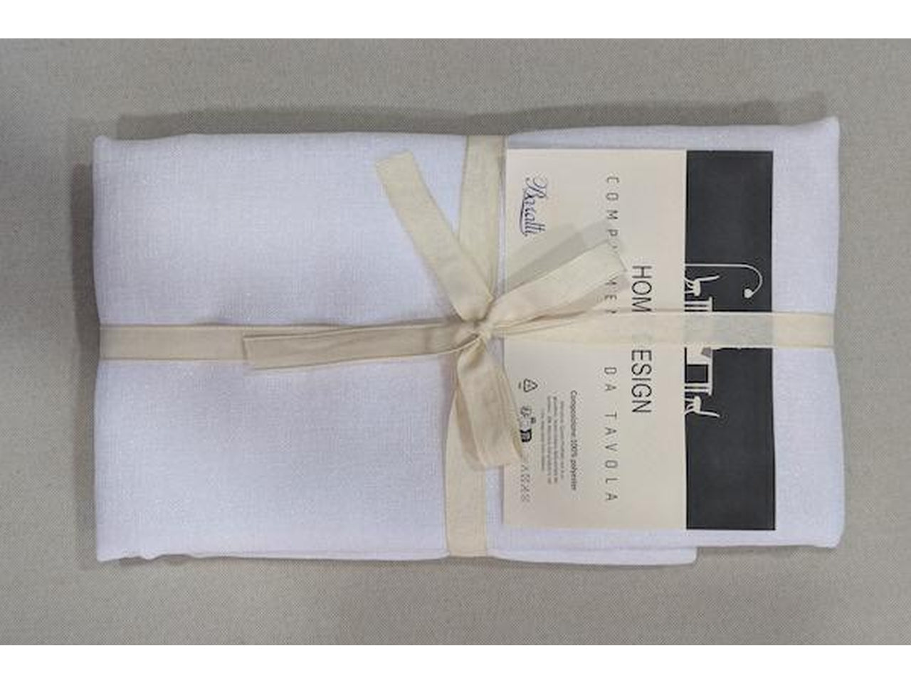 Runner wedding rosabella 70x300cm di colore  bianco