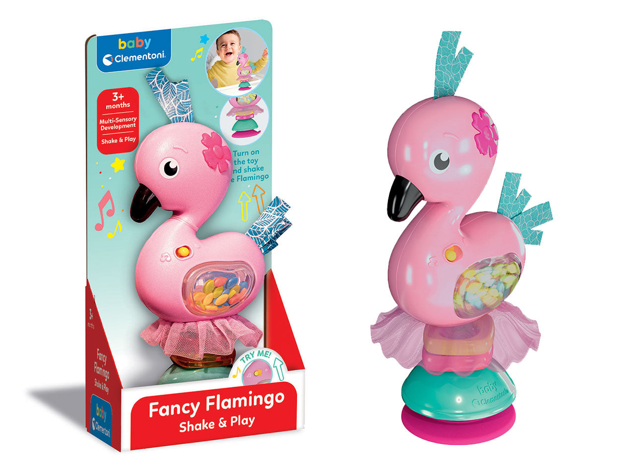 Fancy flamingo shakeplay