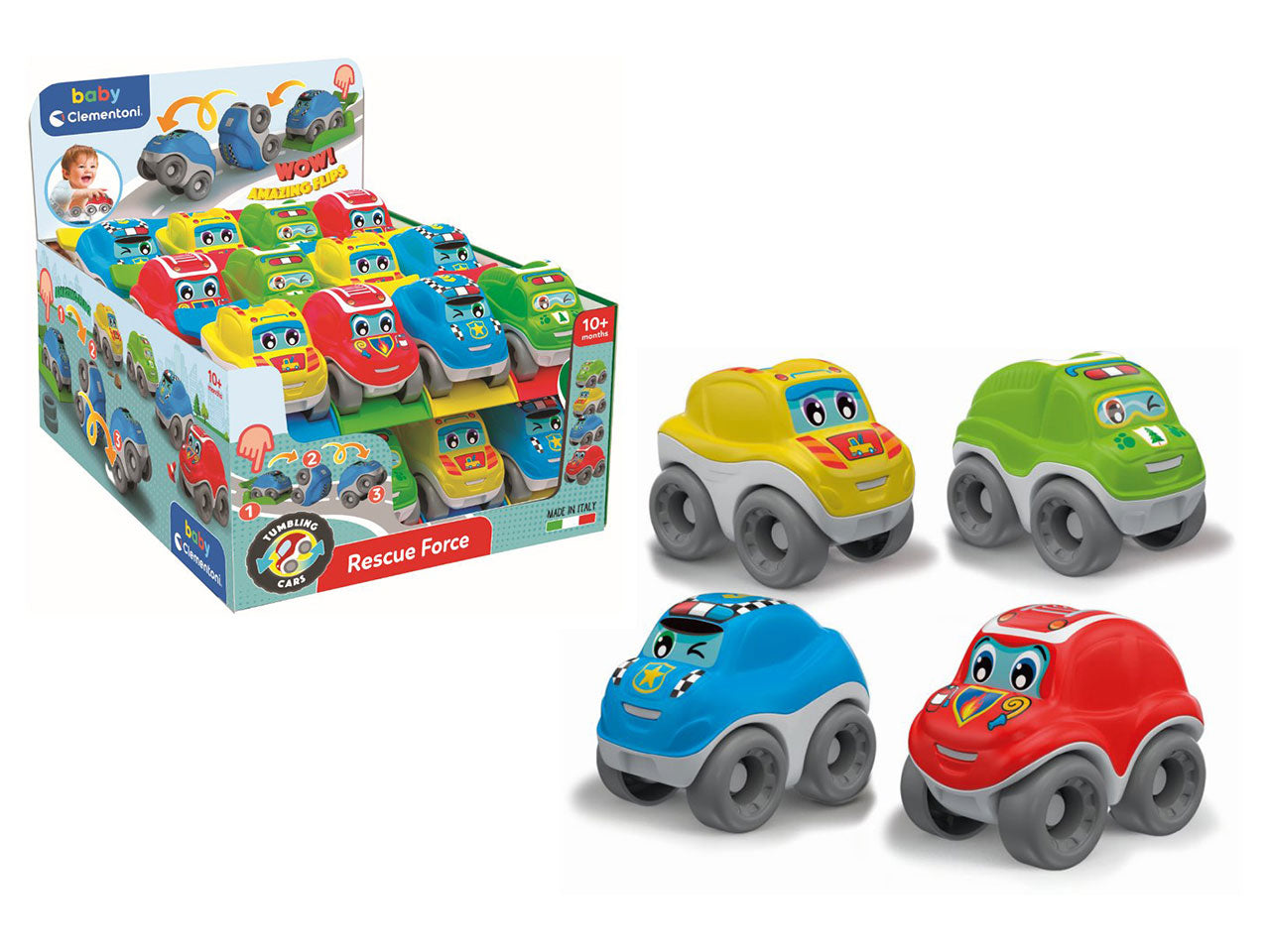 Tumbling car display rescue edition