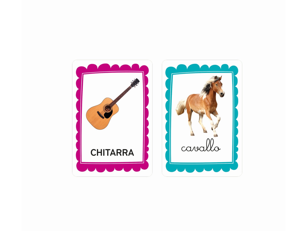 Montessori - flashcard prime parole