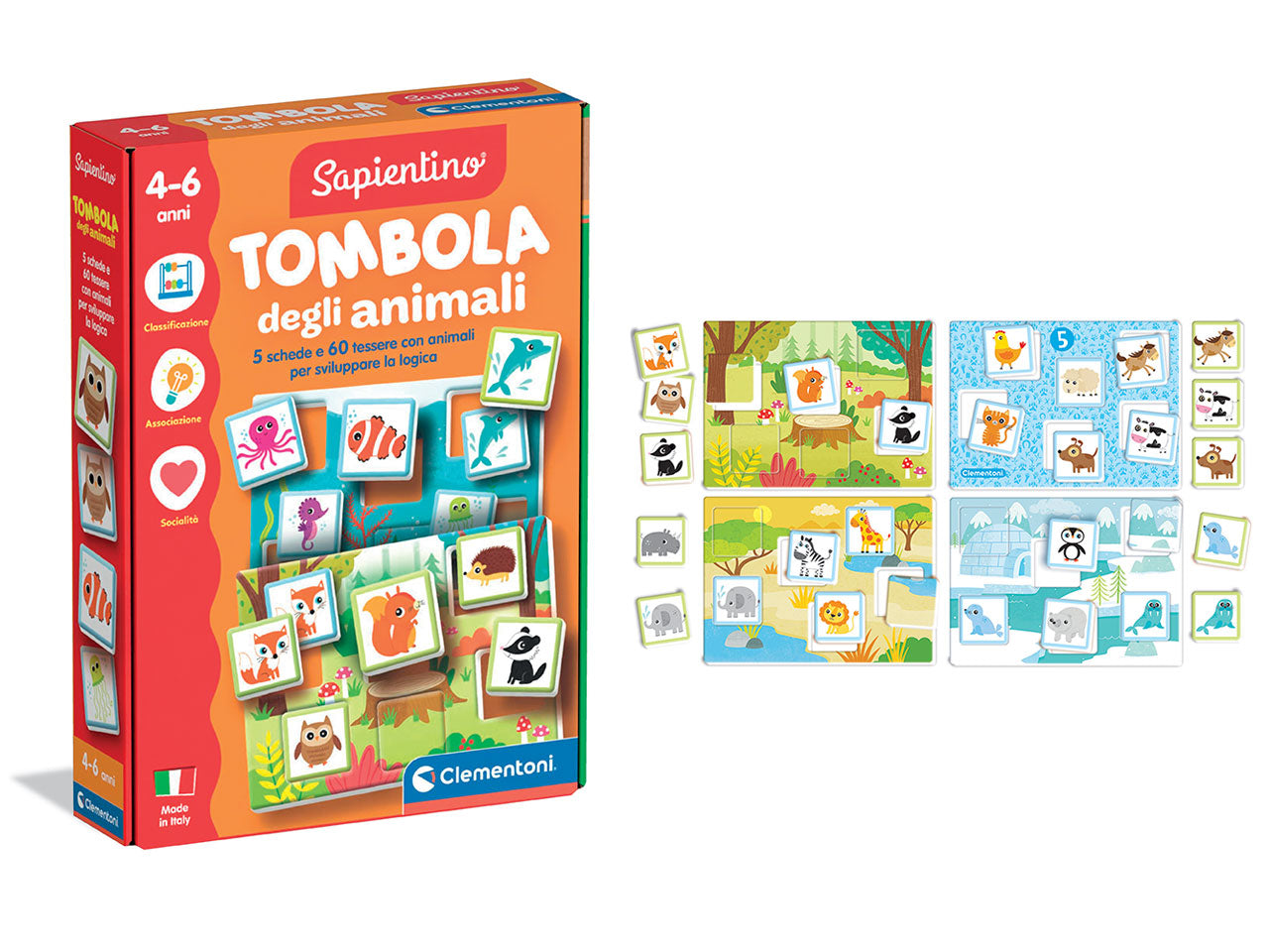 Tombola degli animali new