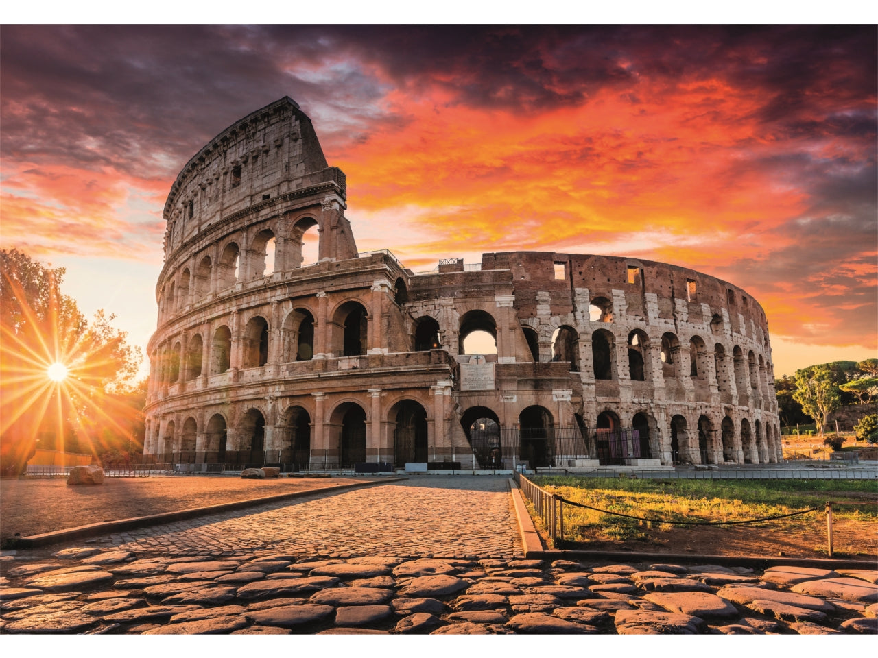 Puzzle 1000 Hqc Roman Sunset 2024