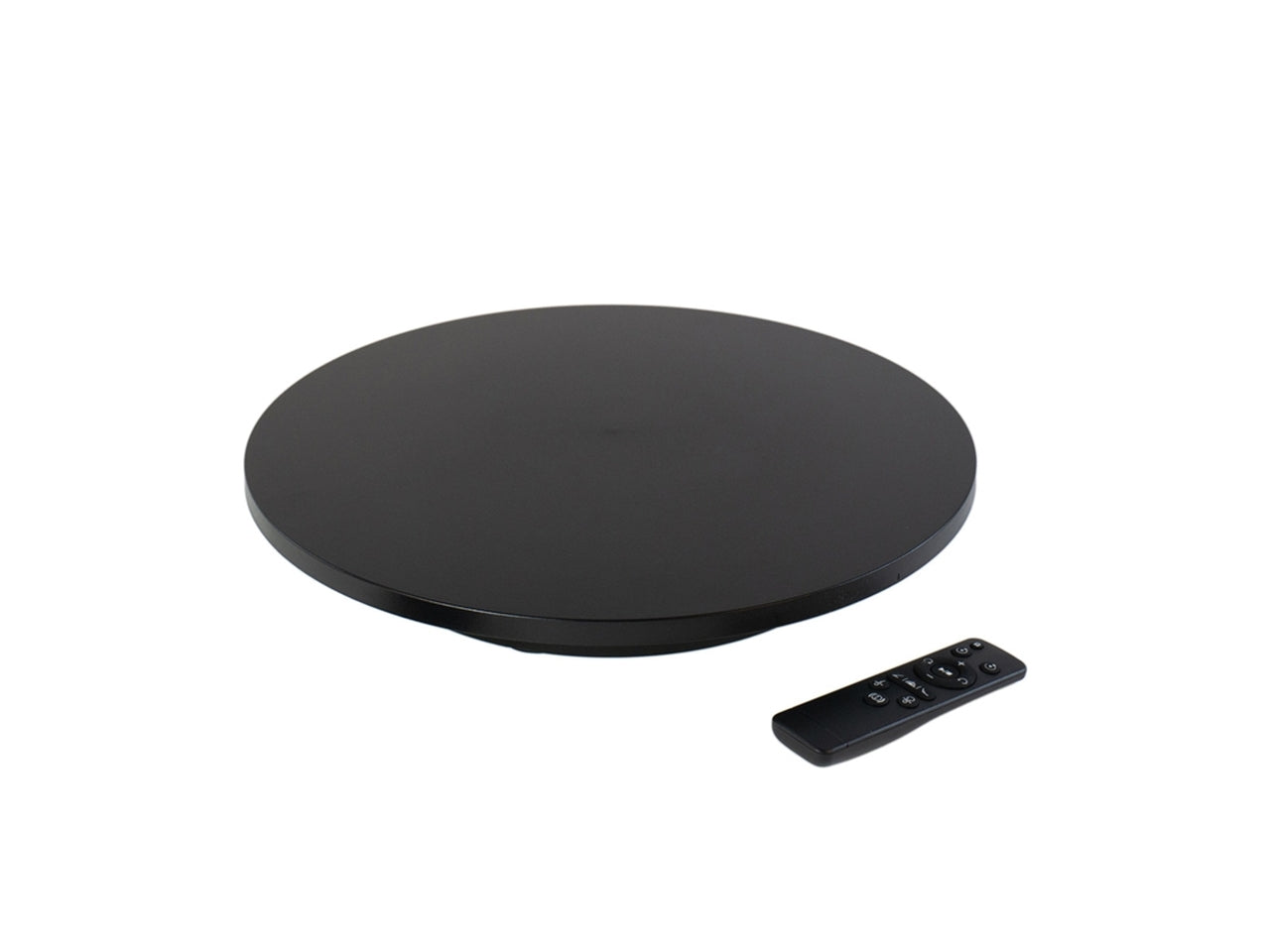 Base girevole d.42cm portata 100kg abs di colore nera