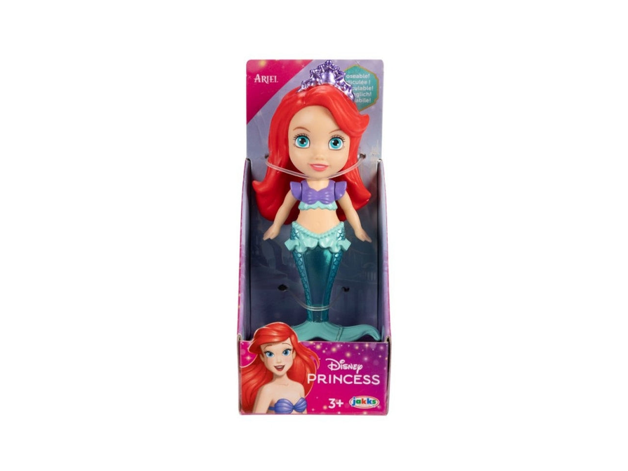 Disney princess bambole mini 7cm in vari soggetti