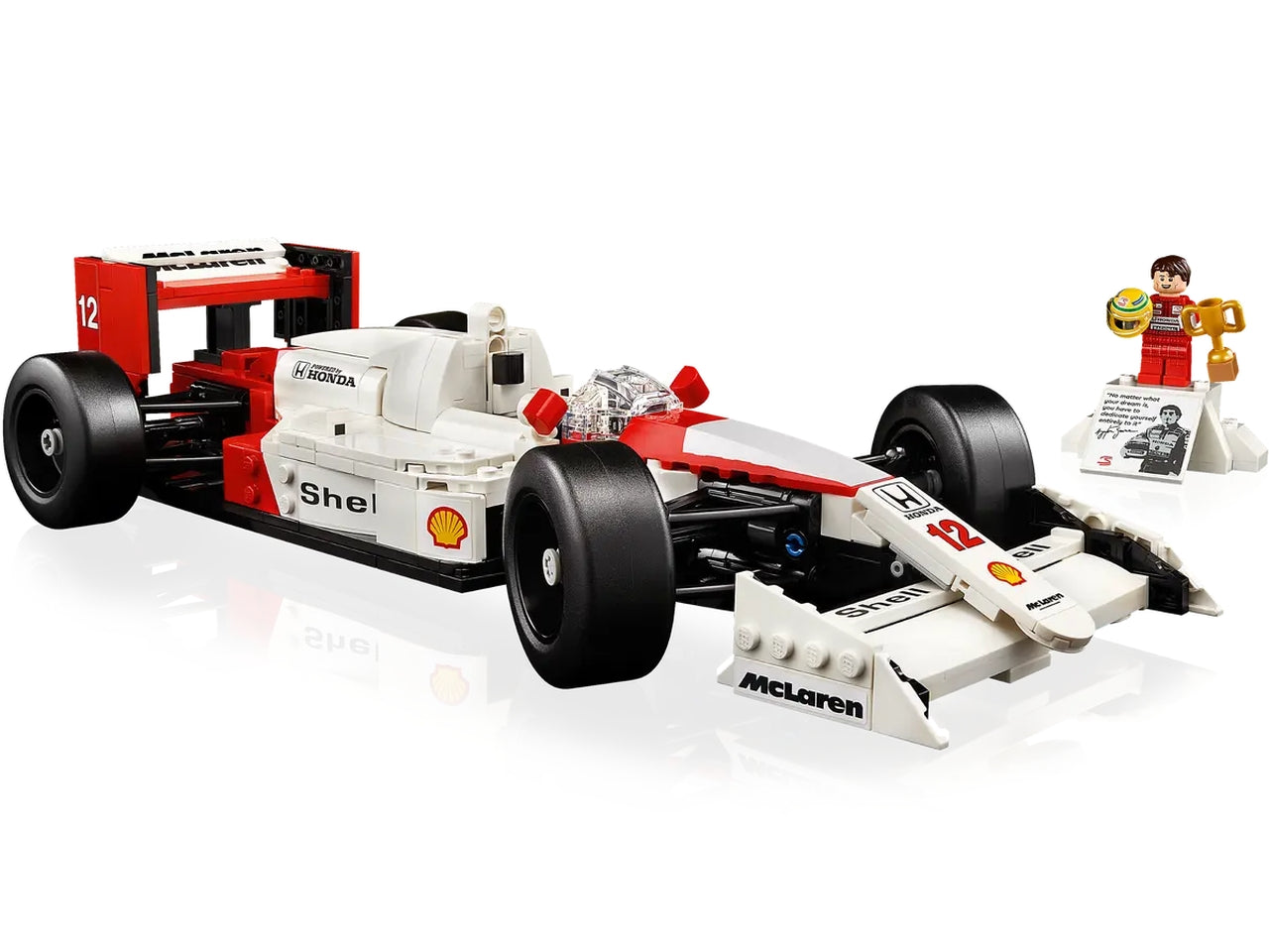 Lego Icons meclaren c/ayrton senna mp4/4 693 pezzi per etÃ  18+ 10330