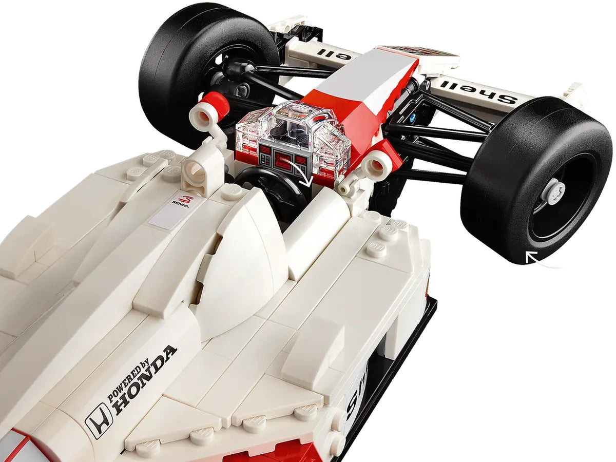 Lego Icons meclaren c/ayrton senna mp4/4 693 pezzi per etÃ  18+ 10330