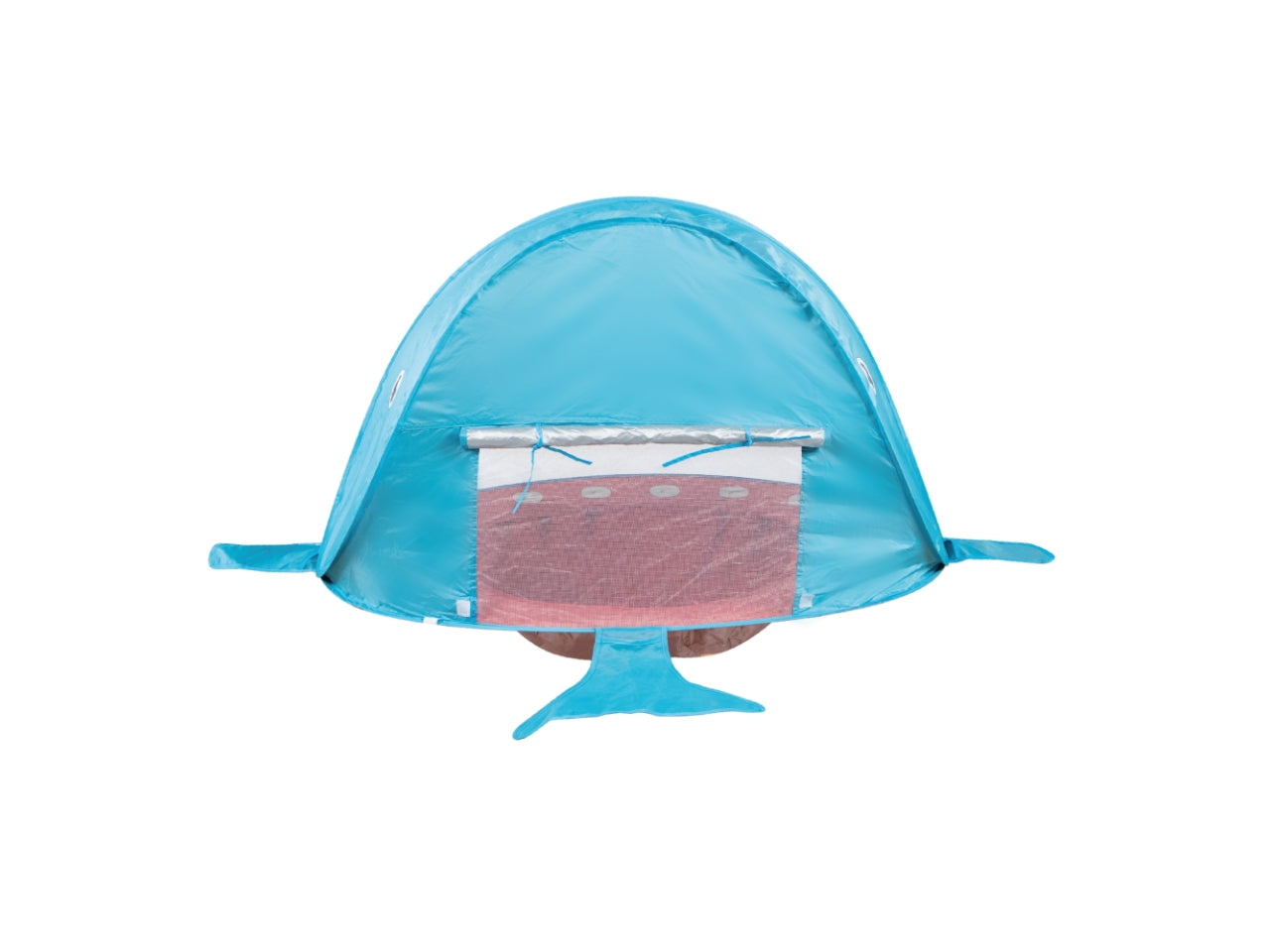 Tenda balena pop up con piscinetta