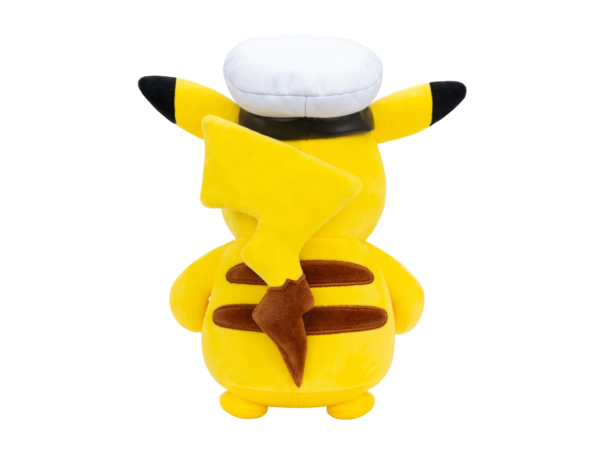 Peluche pokÃ©mon capitan pikachu 20cm