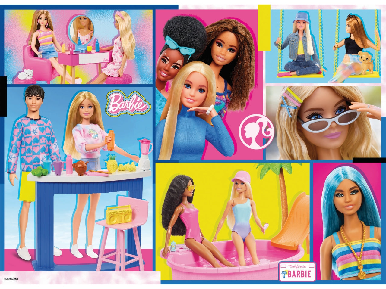 Barbie puzzle maxifloor 108