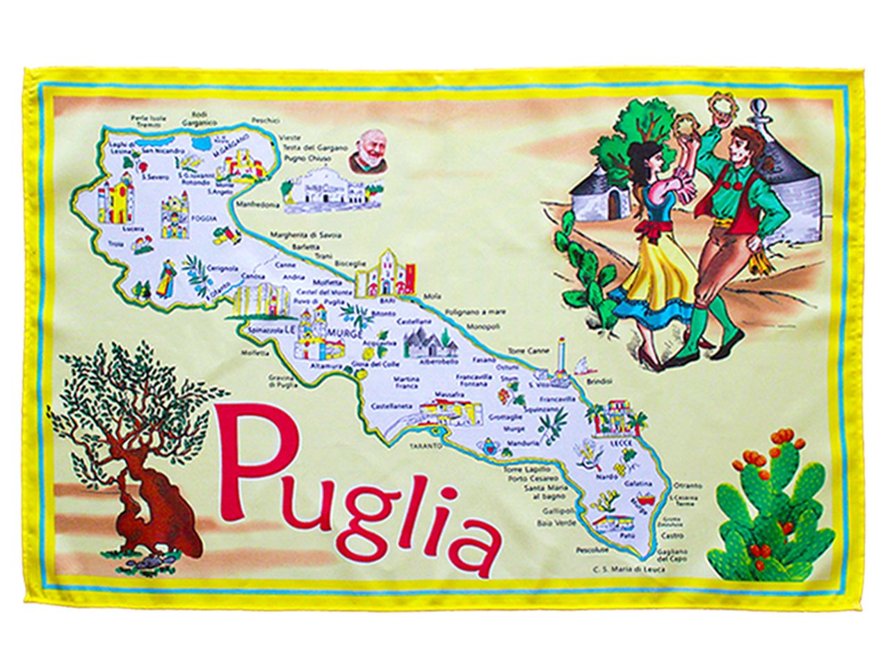 strofinaccio puglia 57x86cm in poliestere