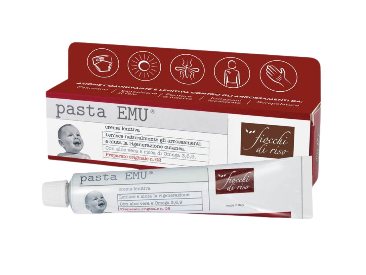Pasta emu 30ml con azione lenitiva