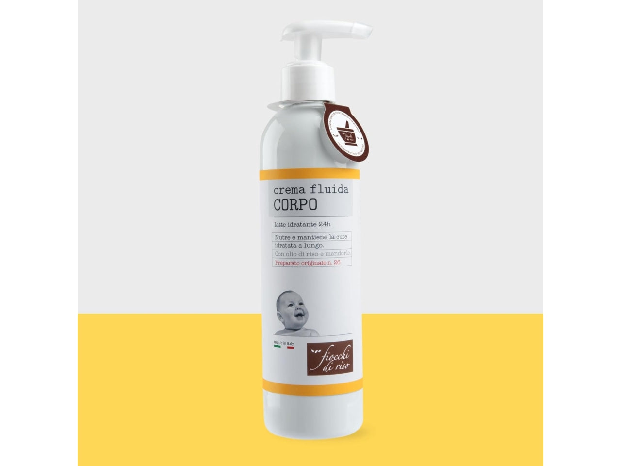 Crema fluida corpo 240ml con azione idratante