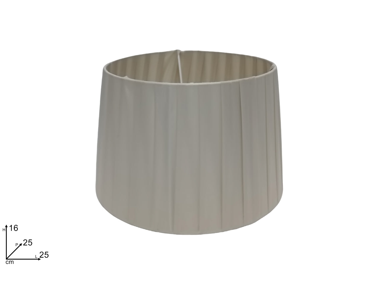 Paralume lux beige 25cm