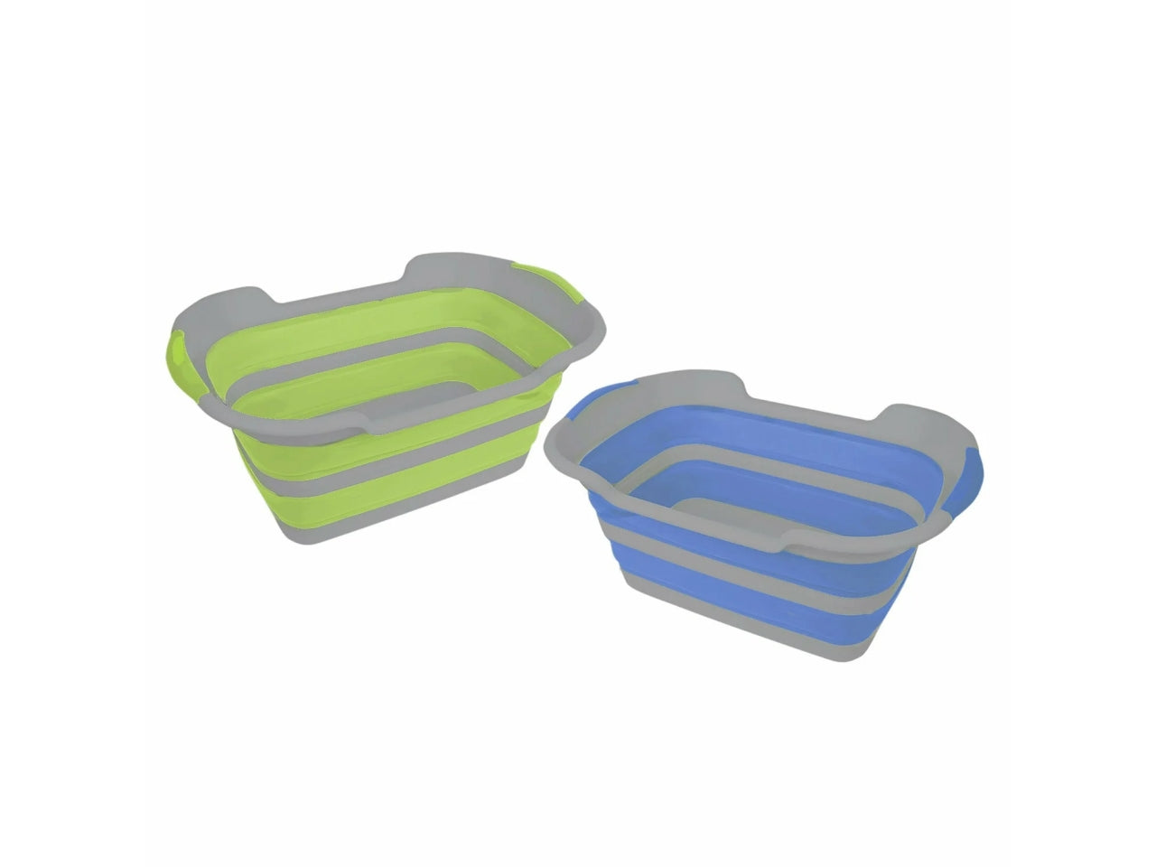 Cesta per bucato richiudibile 60x40x27cm27lt 3 assortite