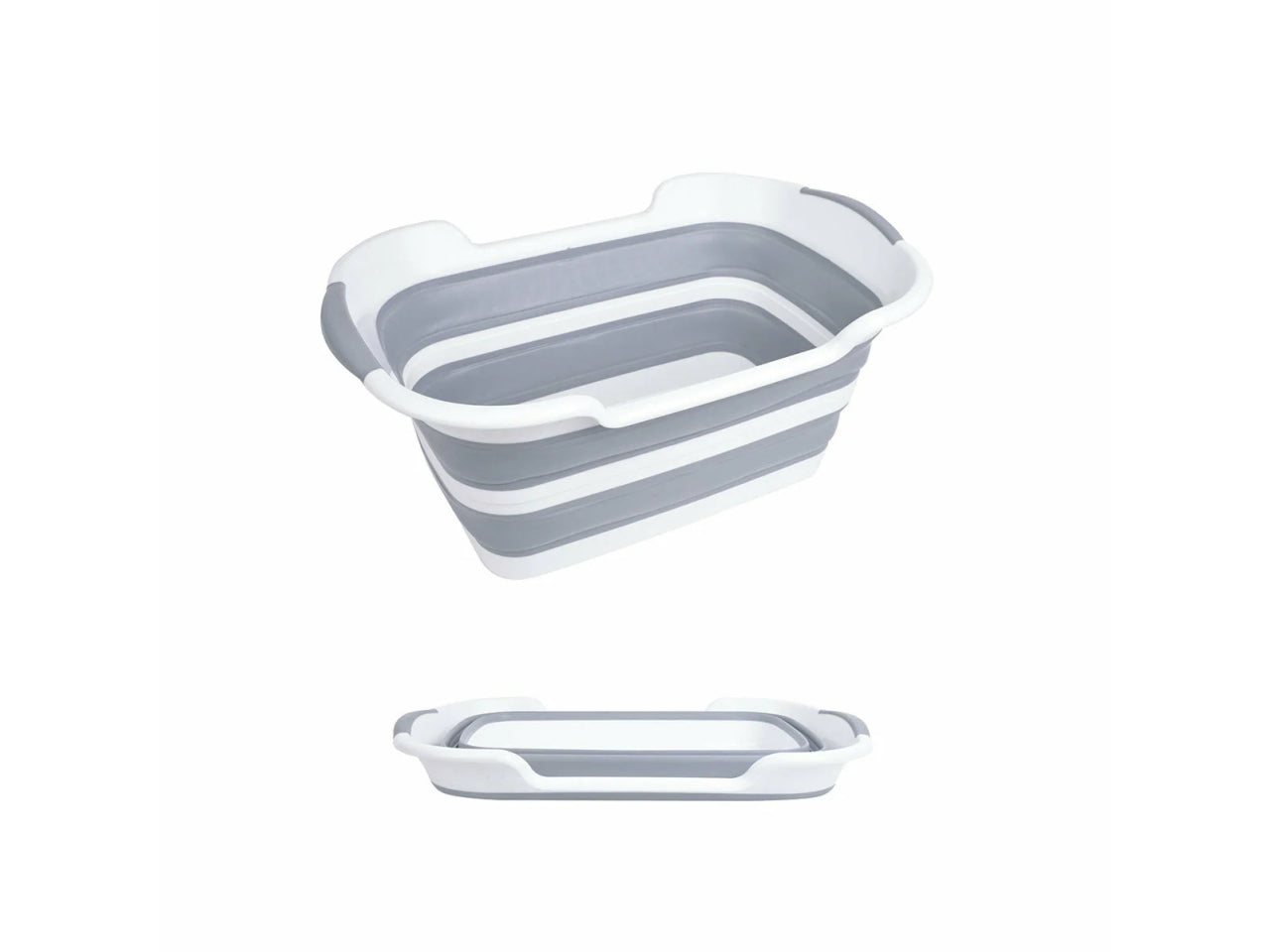 Cesta per bucato richiudibile 60x40x27cm27lt 3 assortite