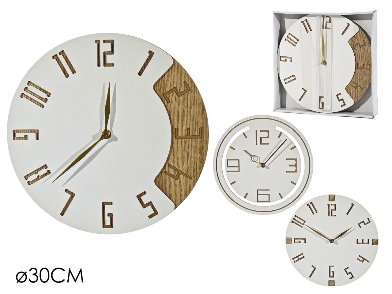 Orologio da parete in colori assortiti