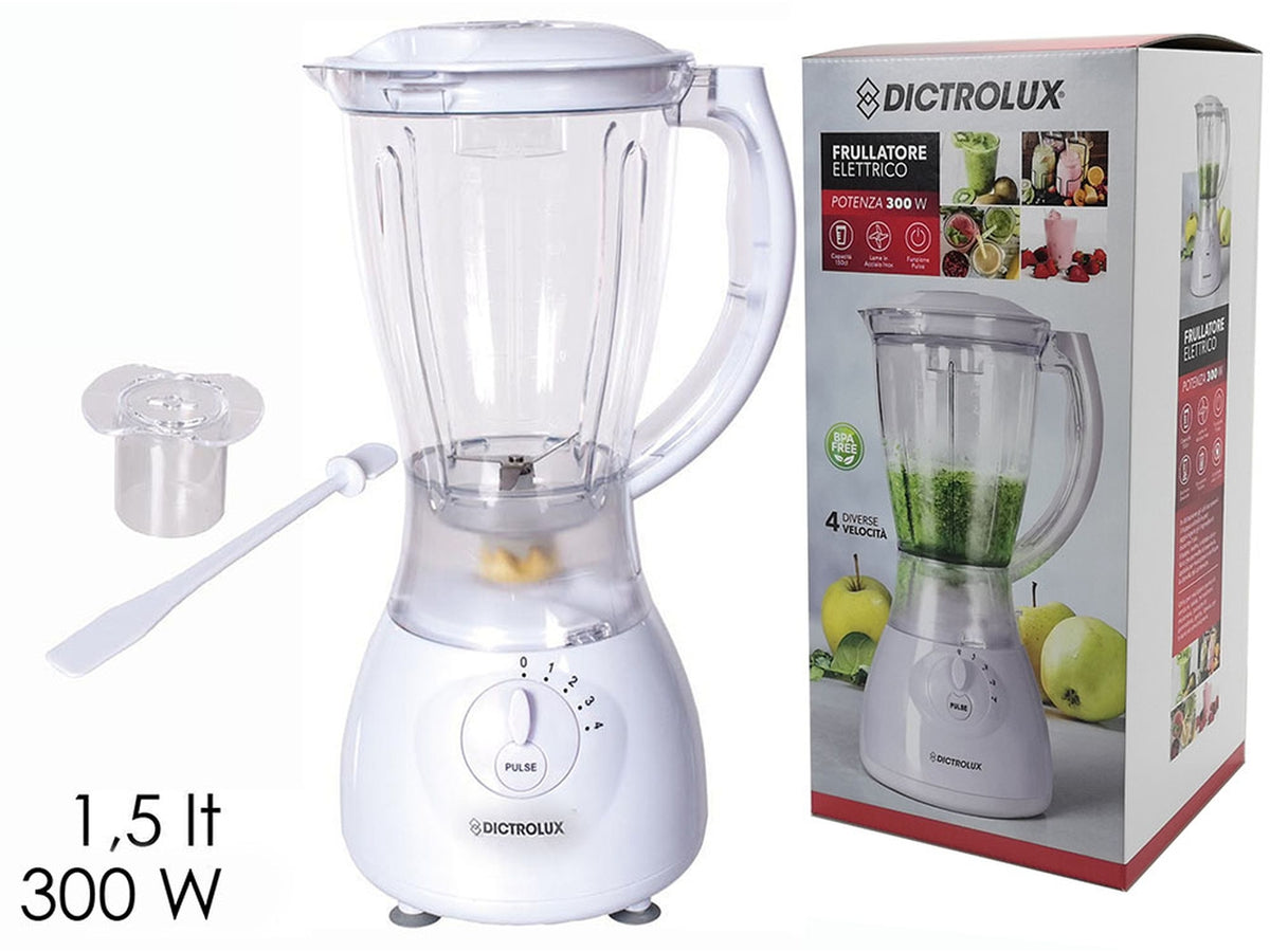 Frullatore 300w 1,5 lt di colore  bianco