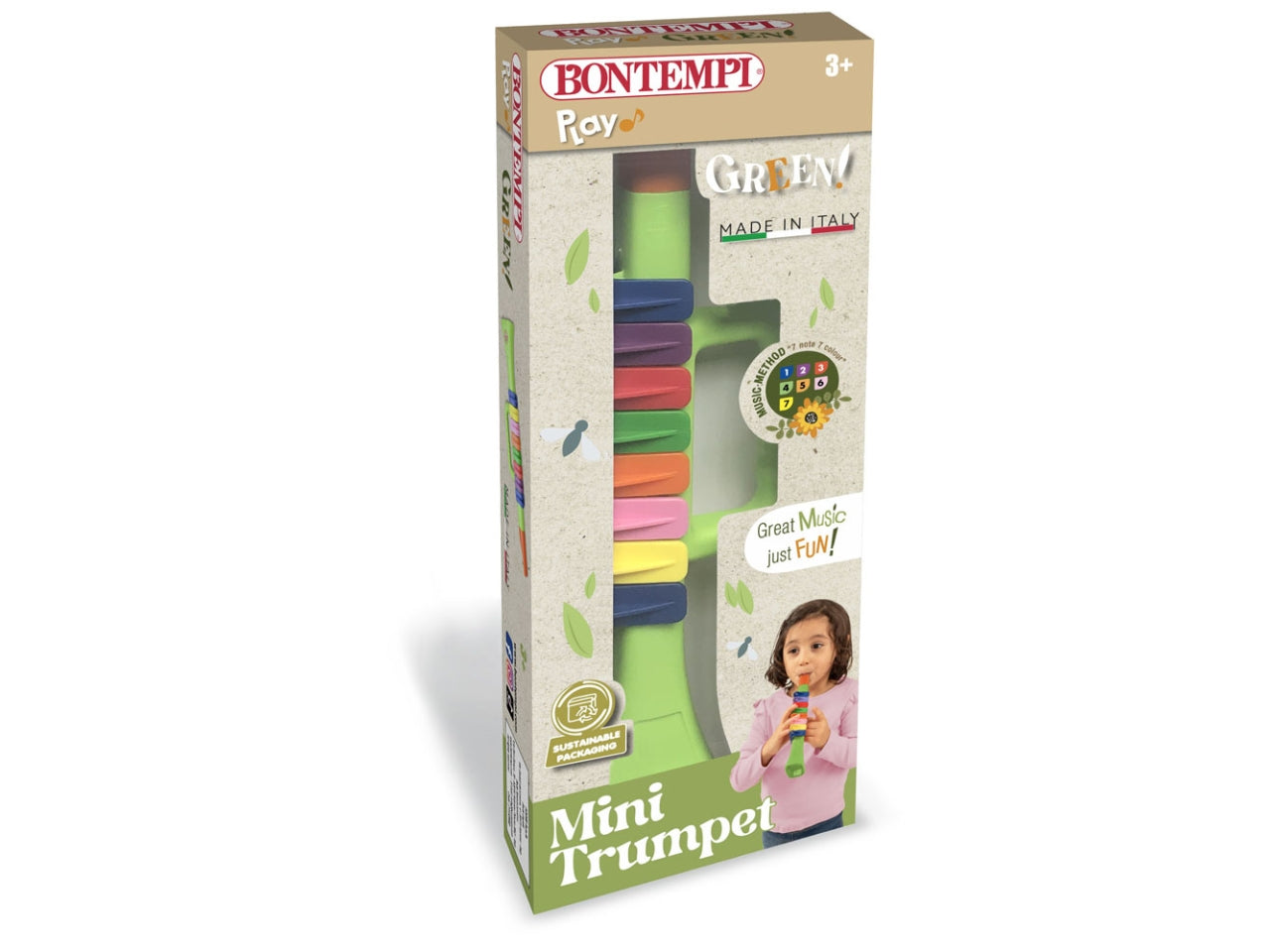 Tromba a 8 note green