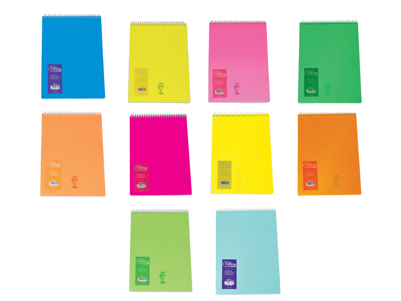 Block notes a4 plastificato con spirale a quadretti 5mm