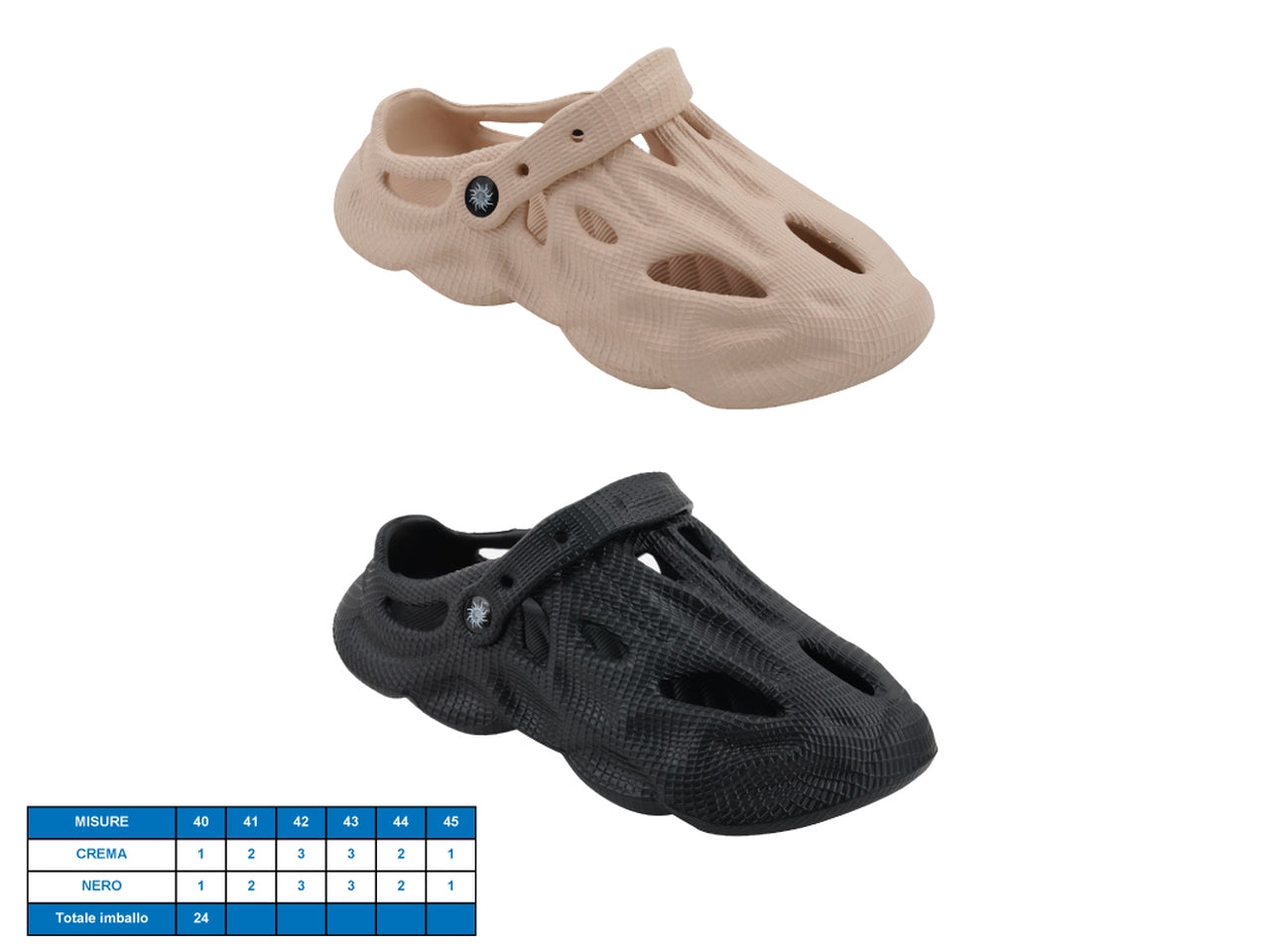 Sandalo uomo sfinale taglie dal 40 al 45