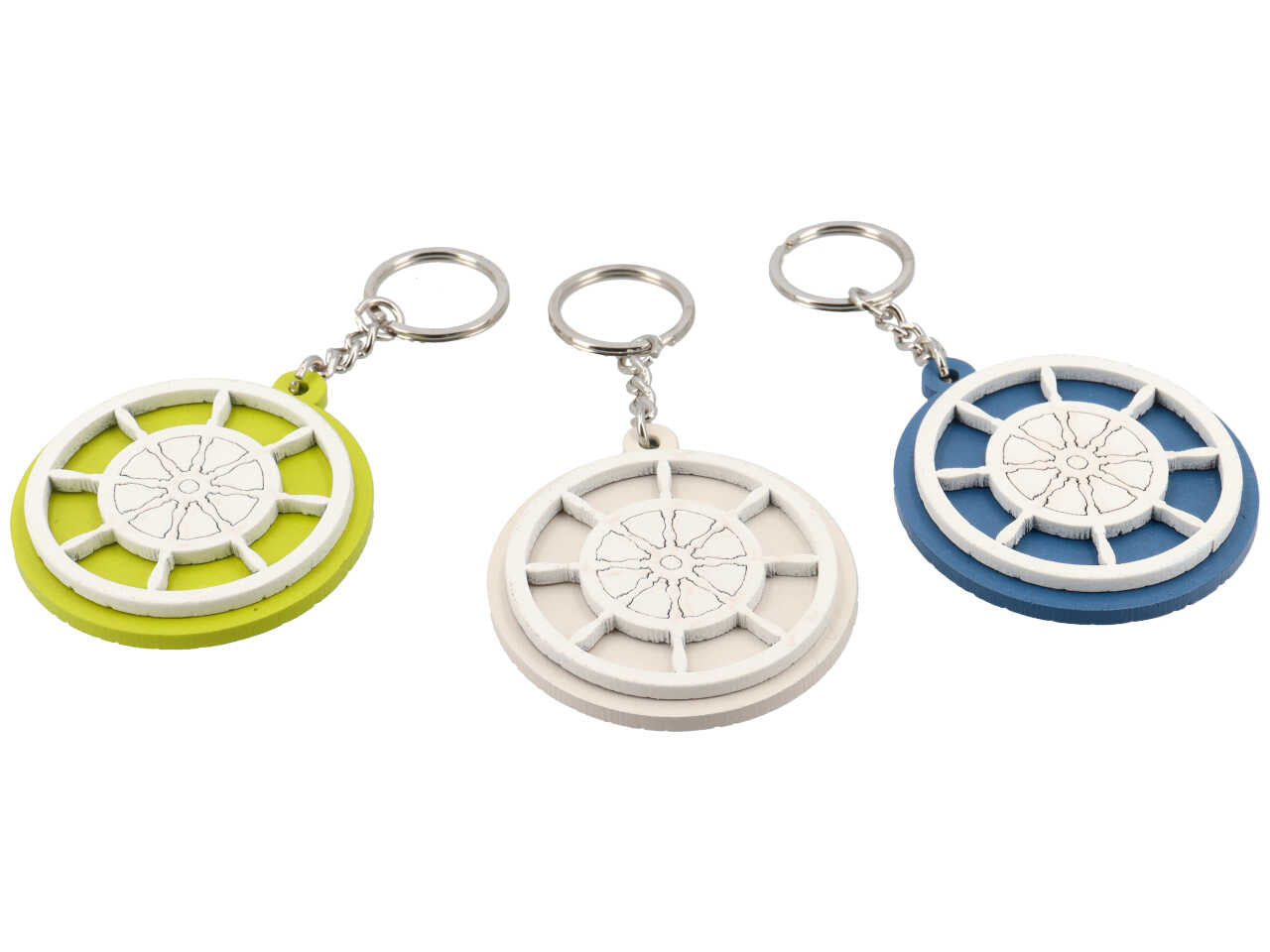 Portachiave timone in colori assortiti