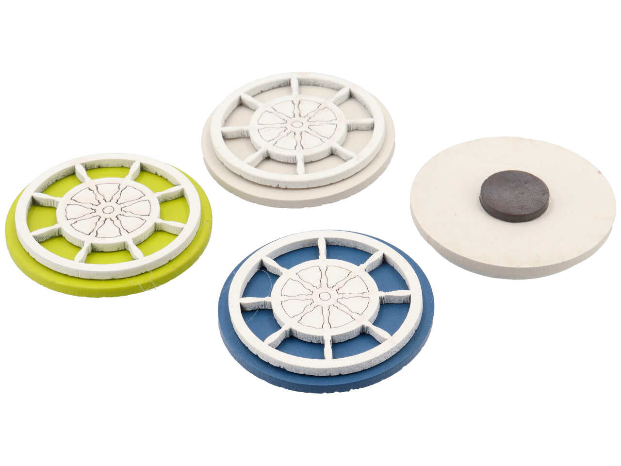 Magnete timone in colori assortiti