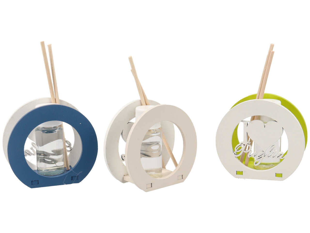 Profumatore tondo piccolo i love puglia