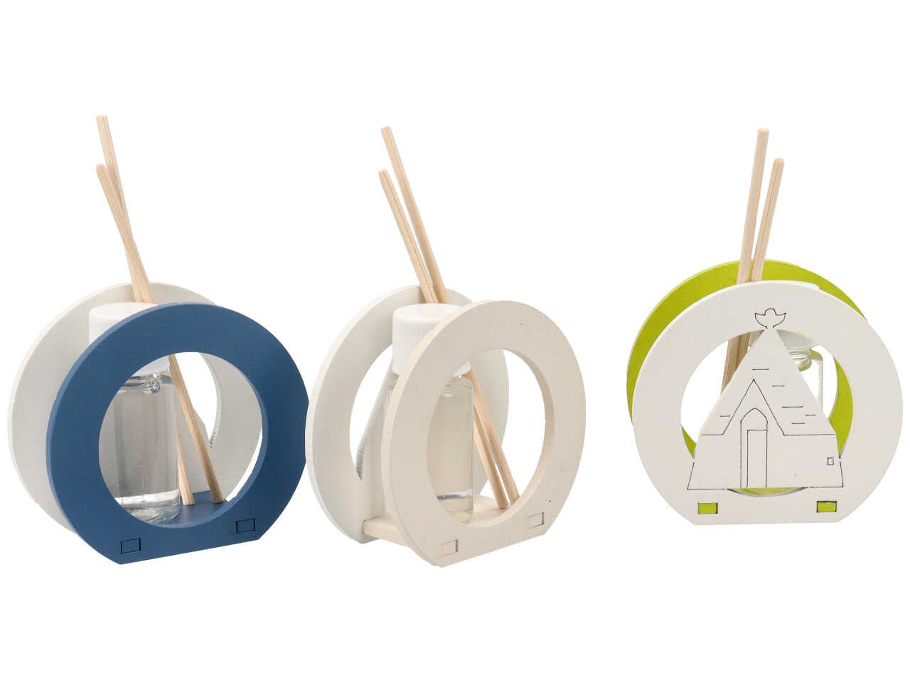 Profumatore tondo piccolo trullo in colori assortiti