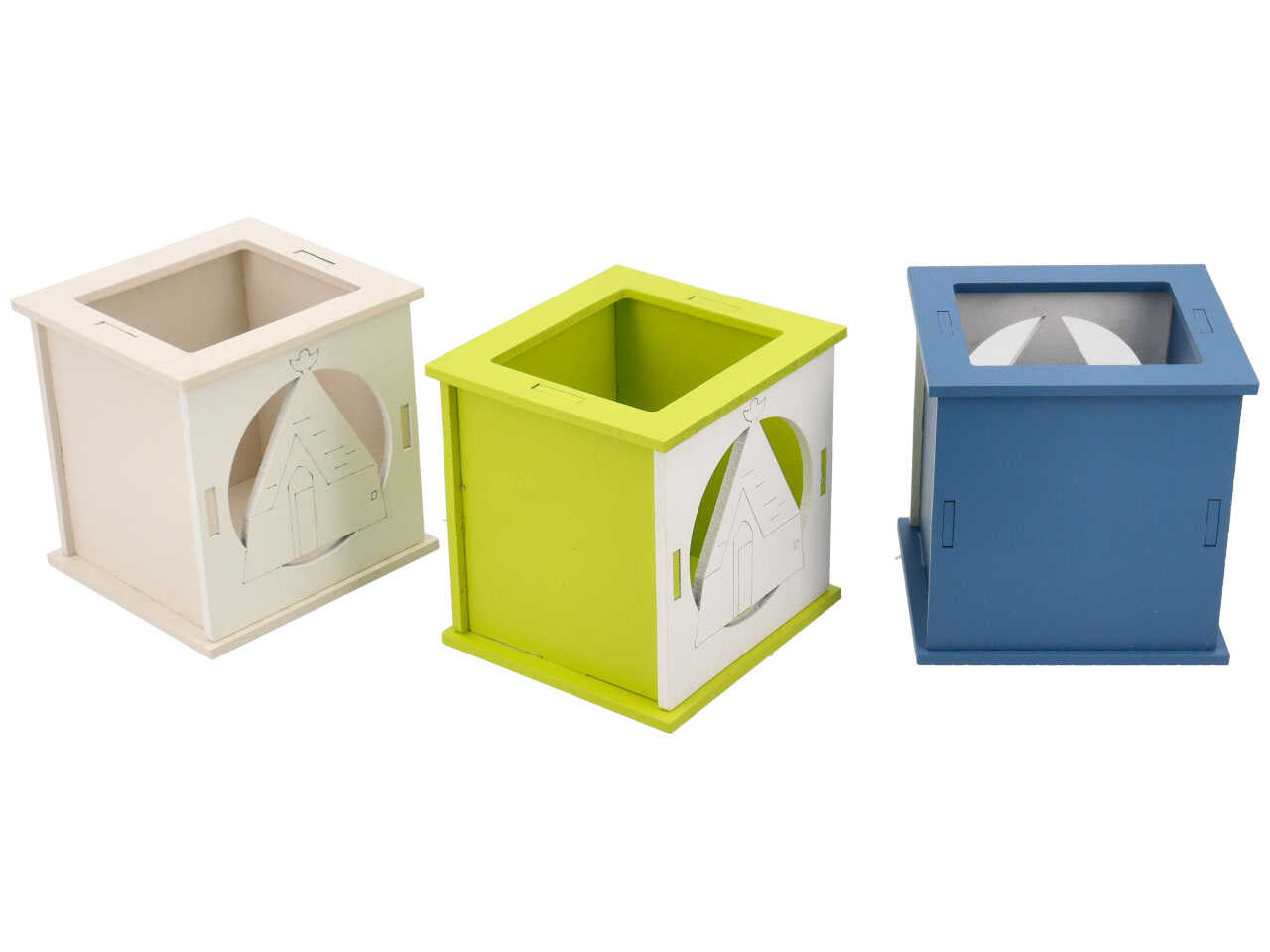 Portapenne trullo in colori assortiti