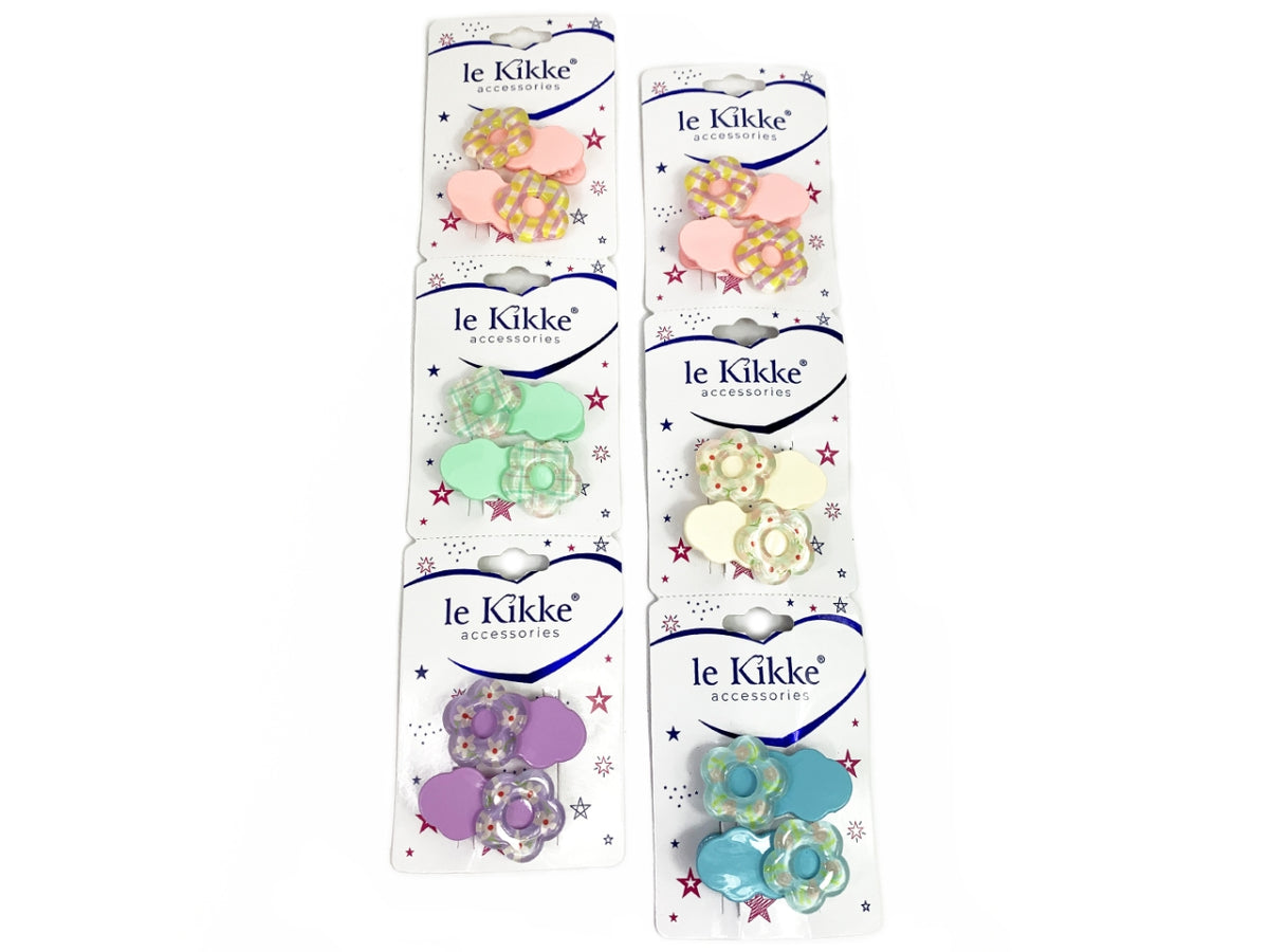 Becchetto con fiori fantasie mix