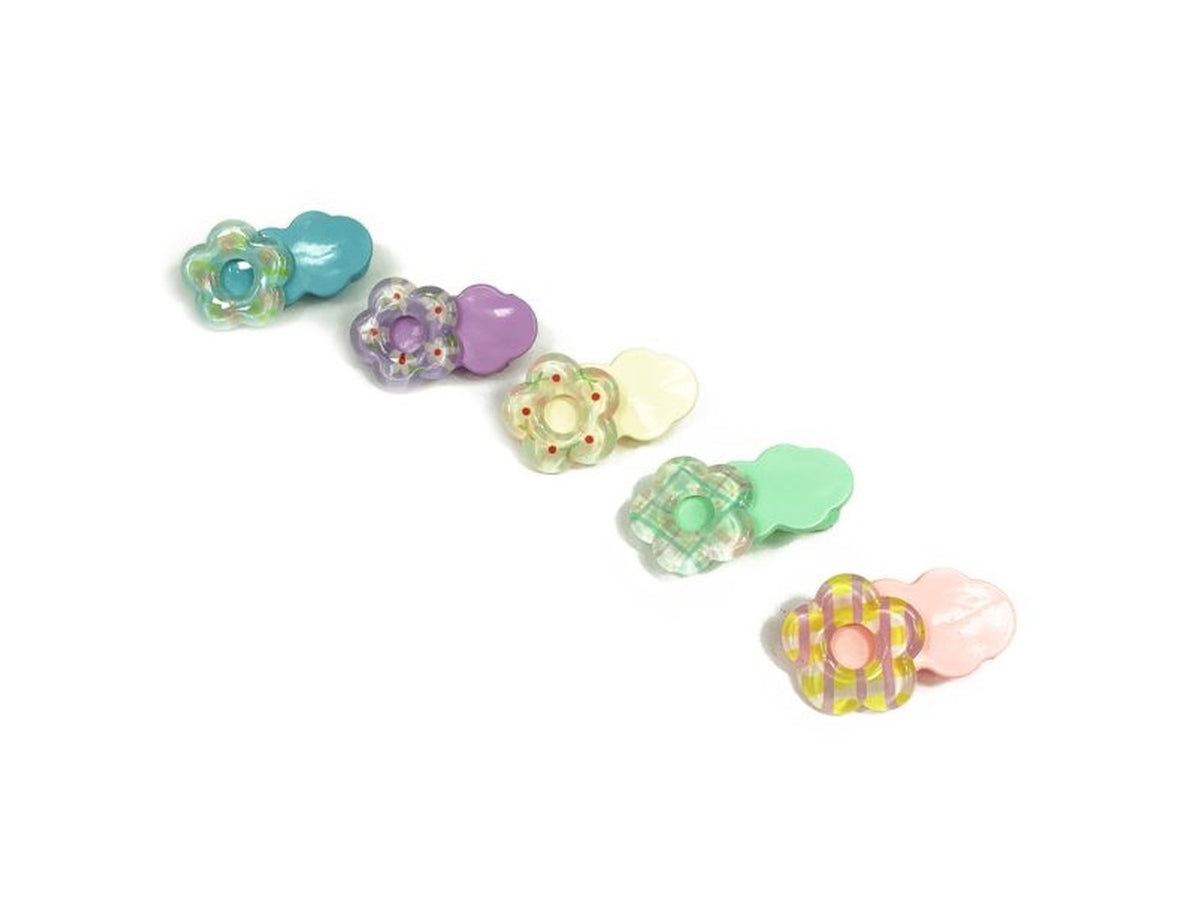 Becchetto con fiori fantasie mix