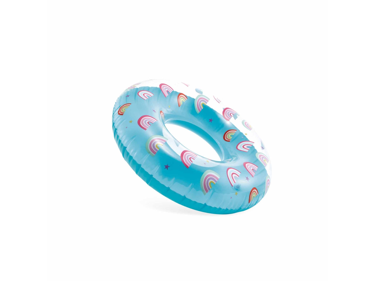 Salvagente fantasia 3 assortiti cuori, fiori e arcobaleno d.81cm