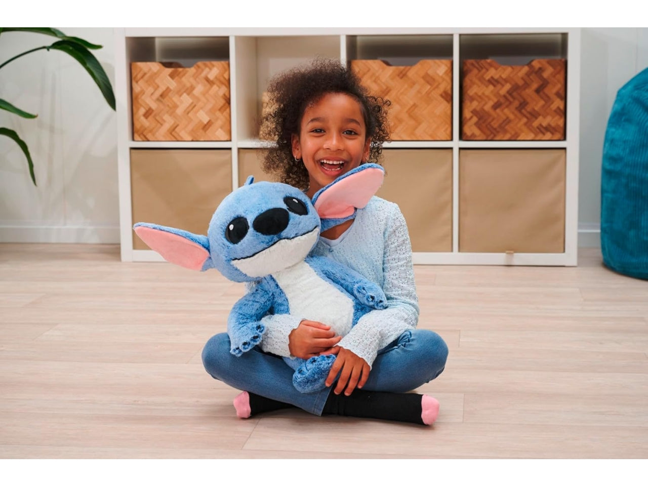 Pelouche Stitch disneylive action, 41cm