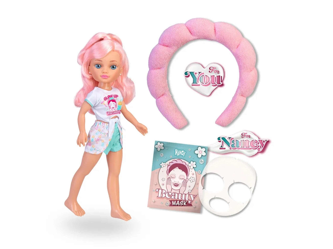 Bambola nancy glow up beauty pack