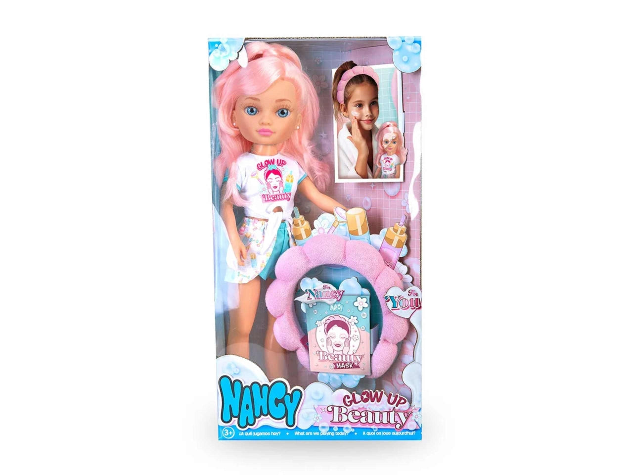 Bambola nancy glow up beauty pack