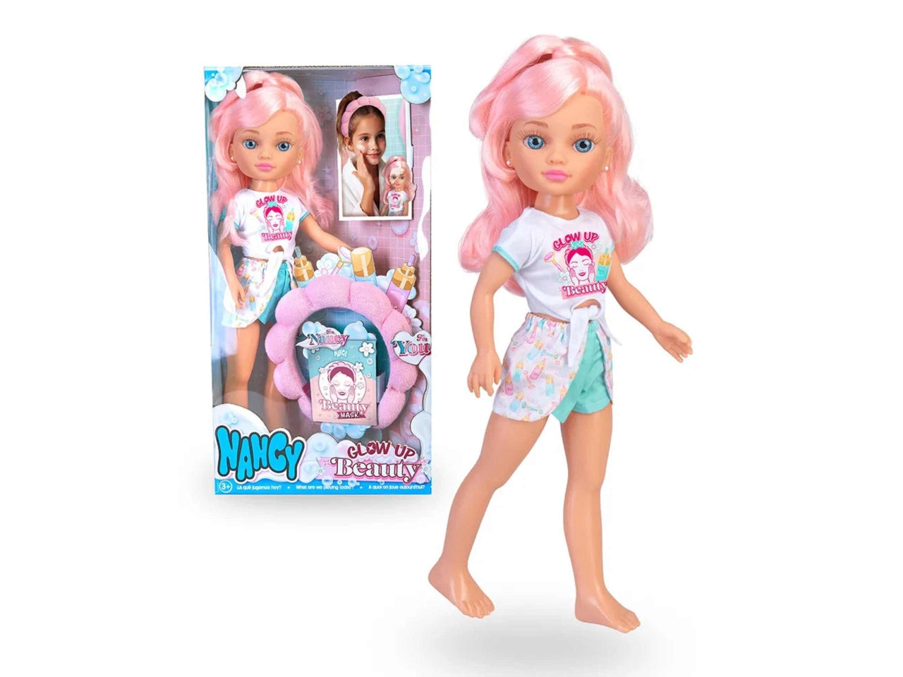 Bambola nancy glow up beauty pack