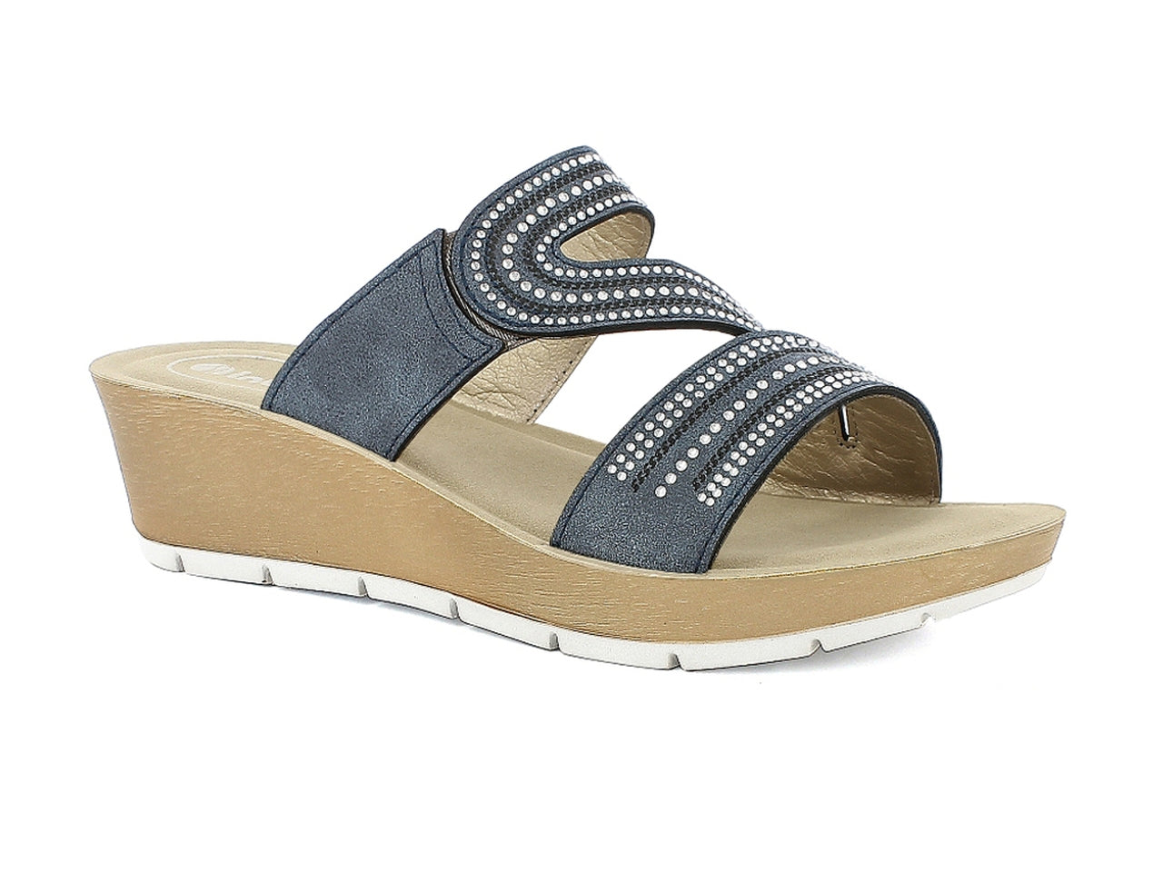 Ciabatta donna taglia dal 35 al 41 blu